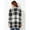 Catherines Women's Plus Size Petite Country Village Sweater Cardigan - 3 of 4