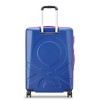 United Colors of Benetton x DELSEY PARIS Medium Checked Fabrica 24" Hardside Spinner Suitcase - Blue - 4 of 4