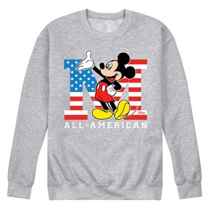 Men's - Disney - Americana Graphic Fleece Sweatshirt - 1 of 4