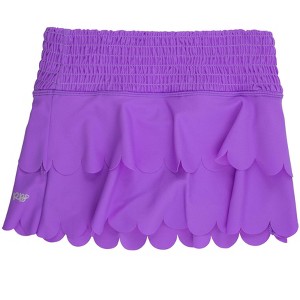 RuffleButts Toddler Girls UPF50+ Active Tiered Flare Skort - 1 of 4