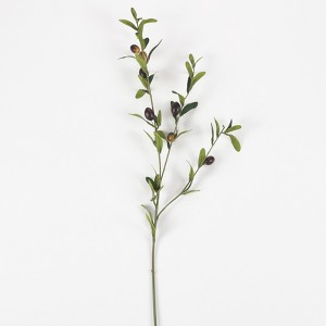 Saro Lifestyle Pit Stop Faux Olive Branch (Set of 4 pcs) - 1 of 3