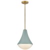 Lark Haddie 1 - Light Pendant in  Seafoam - 3 of 4