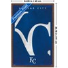 Trends International MLB Kansas City Royals - Logo 25 Framed Wall Poster Prints - 3 of 4