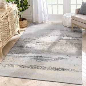 Area Rug Living Room Rugs,Modern Abstract Design Decorative Carpet - 1 of 4