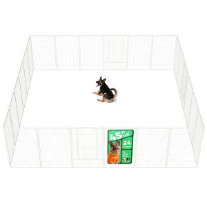 FXW Rollick Dog Playpen for Indoor, Yard, RV Camping, Panels for Puppy and Small Dogs│Patented - 1 of 4