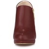 Allegra K Women's Platform Round Toe Chunky Heels Ankle Booties - 3 of 4