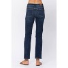 Women's Mid Rise Straight Leg Non Distressed Jean - Judy Blue - 2 of 4