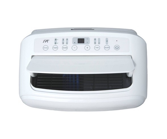 Sunpentown - 12000-BTU Portable Air Conditioner with Heater - White