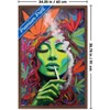 Trends International Ray Heere - Marijuana Popart 2 Framed Wall Poster Prints - 3 of 4