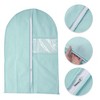 Unique Bargains Dustproof Transparent Window Garment Bag 3 Pcs - 3 of 4