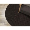 Colonial Mills Barataria Braided Rug, Cafe 4x7, Oval Shape - 4 of 4