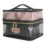 MKF Collection Emma Handbag Cosmetic Clear Case set by Mia K- 4 pieces - 2 of 4