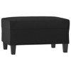 vidaXL Footstool Dark Gray 23.6 in.x19.7 in.x16.1 in. Microfiber Fabric - 2 of 4