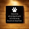 Slickblue Dog Rescue Quote Wood Sign, Routed Slot Hanging, Wall or Shelf Decor, Rustic Look, 7x7 Size, Color Options - 3 of 3