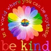 Men's Design By Humans In A World Where You Can Be Anything Be Kind Lgbt By DragonTee T-Shirt - Red - Medium - 2 of 4