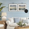 Stupell Industries Sunlit Sea Expanse 2pc Framed Print Under Glass Set - 3 of 4