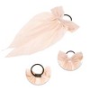 Unique Bargains Solid Bow Ribbon Hair Elastic Band 1 Pc - 3 of 4
