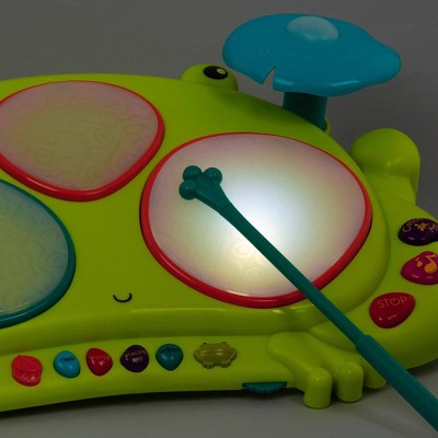 b toys frog drum