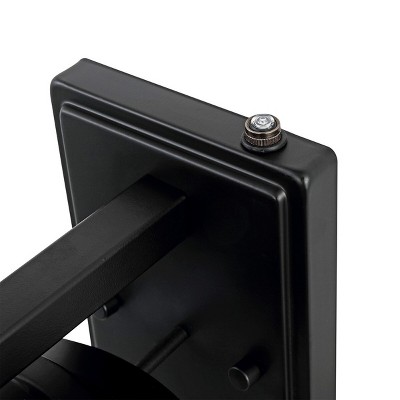 Cianna Matte Black Outdoor Wall Sconce with Seeded Glass Shade, Set of 2