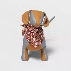 Full Tie Dog Bandana - Daisy Floral Print - Boots & Barkley™