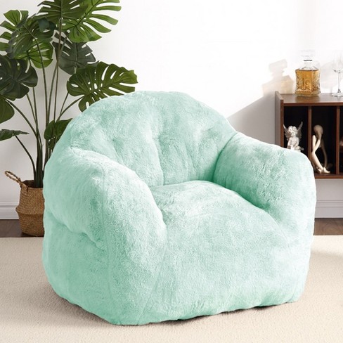 Giant Bean Bag Chair For Adults Kids, Soft Beanbag Sofa With Armrests ...