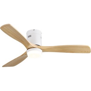 BestParts 52 Inch Ceiling Fan, Lighted Ceiling Fan, Remote Control - 6 Speeds, Ultra Quiet DC Motor, Solid Wood Blades - 1 of 4