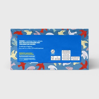 Back-to-School Designs - Ultra Soft Facial Tissue - 4pk/110ct - up&up™