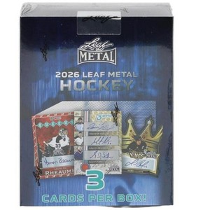 2026 Leaf Metal Hockey Hobby Box : Target