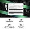 Amen Biotin Collagen Peptides, Vitamins C & E, Folate, Keratin, Hyaluronic Acid, Hair & Skin, 90 ct - 3 of 4