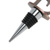 Unique Bargains Bottle Stoppers Aluminum Alloy TPE Red Bronze Tone Black Silver Tone 4.25"x1.61"x0.98" 1 Pc - 3 of 3