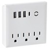 The Lakeside Collection USB And Outlet Adapter With Phone Holder - Ultimate Charging Hub - 4 of 4
