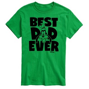 Men's - Disney - Goofy Best Dad Ever Short Sleeve Graphic T-Shirt - 1 of 4