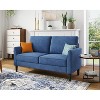 58" W Loveseat Sofa Couch for Living Room,Bedroom,Apartment and Small Space,Easy Assembly - 4 of 4