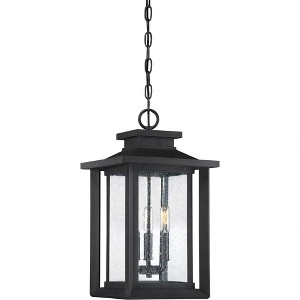 Quoizel Lighting Wakefield 3 - Light Pendant in  Earth Black - 1 of 4