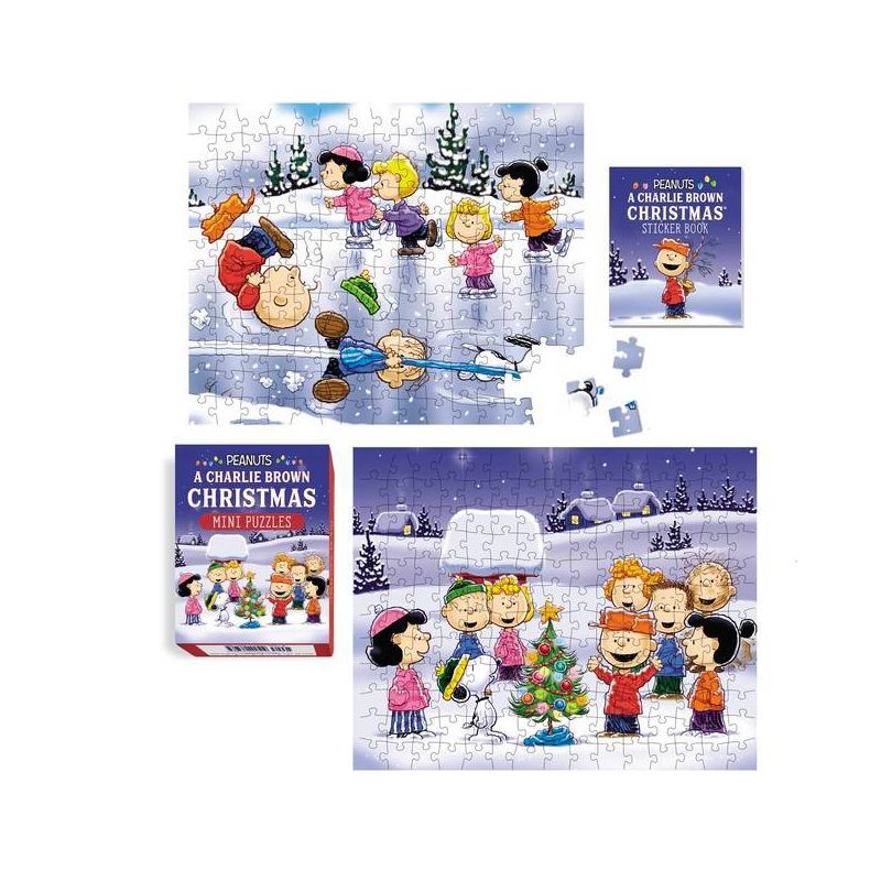 Peanuts: A Charlie Brown Christmas Mini Puzzles - (Rp Minis) by  Charles M Schulz (Paperback), 1 of 2