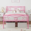 Bed Frame with Headboard and Footboard, Bed Mattress Foundation with Storage No Box Spring Needed Noise Free Easy Assembly - 2 of 4