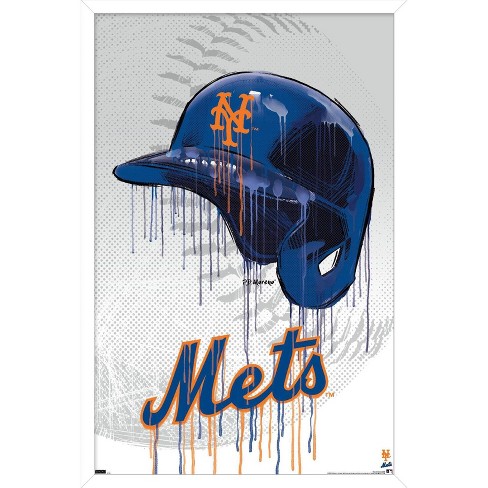 MLB New York Mets - Retro Logo 11 Wall Poster, 14.725 x 22.375