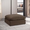 Meridian Furniture,Comfy Velvet Modular Ottoman - 2 of 4