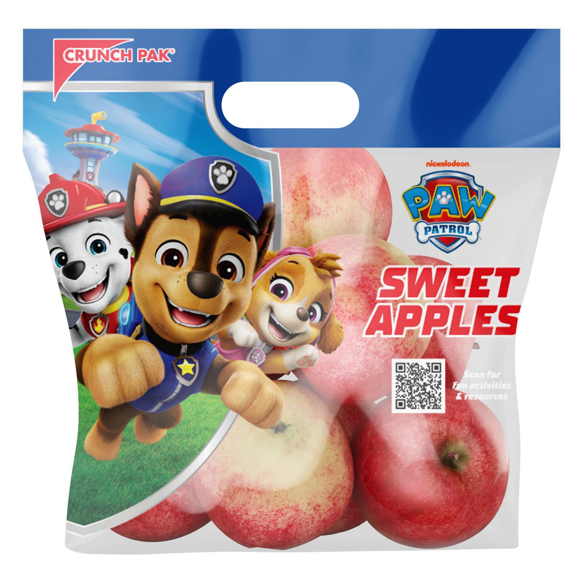 CrunchPak PAW Patrol Sweet Apples - 3lbs Bag