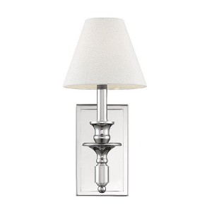 Savoy House Washburn 1 - Light Wall Light in  Polished Nickel - 1 of 4
