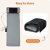 JIONJOY Heated Massage Seat Cushion with Vibration, Electric Full-Body Pad for Pain Relief & Relaxation, Gray - 4 of 4