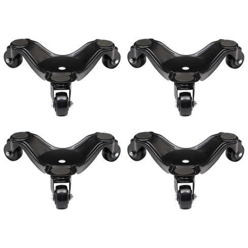 New Four Pack of 3 Wheels Moving DOLLY's Moving Dolly For Furniture Pianos 