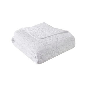 Gracie Mills Sandy Classic Stitch Oversized Quilted Throw Blanket - 1 of 4