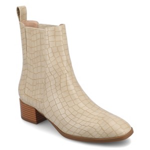 Journee Women's Wrenley Medium and Wide Width Booties - 1 of 4