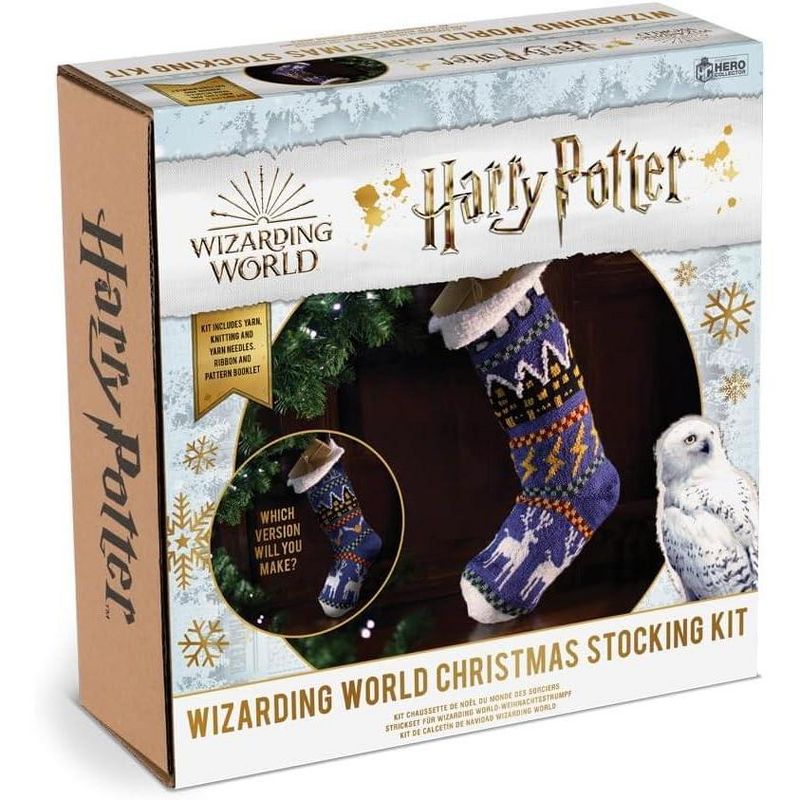 Eaglemoss Limited Eaglemoss Harry Potter Knit Craft Set Hogwarts Christmas Stocking Kit Brand New, 3 of 4