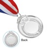 Unique Bargains Zinc Alloy Corrosion-resistant Oxidation-resistant Durable Sports Award Medals 10 Pcs - 4 of 4