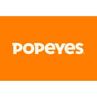 Popeyes Gift Card (Mail Delivery)