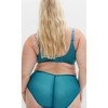 Women's Plus Size Smooth & Chic T-Shirt Bra - teal | CITY CHIC - 3 of 4