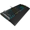 Corsair K100 RGB Mechanical Gaming Keyboard CHERRY MX Speed Black - 3 of 4