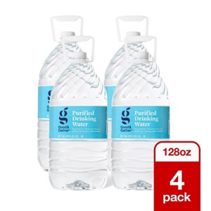 4 Pack/128 fl oz (1gal) Each Purified Water - Good & Gather™ - 1 of 3